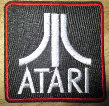 Atari Logo Aufnäher / Aufbügler