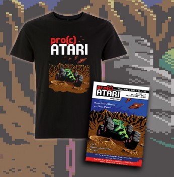 PRO(C) ATARI - Ausgabe 15 Softcover-Buch Edition Bundle + T-Shirt Größe XL