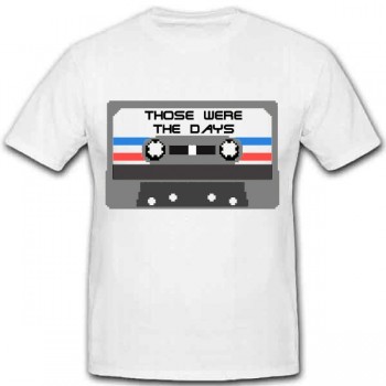 THOSE WERE THE DAYS Tape T-Shirt