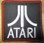 Atari Logo Aufnäher / Aufbügler