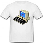 PIXEL-COMPUTER T-Shirt Größe XL